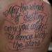 Tattoos - Elegant Lettering on ribs - 59658